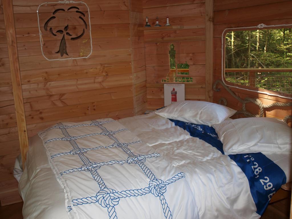 Les Cabanes De Kermenguy Cléder Szoba fotó